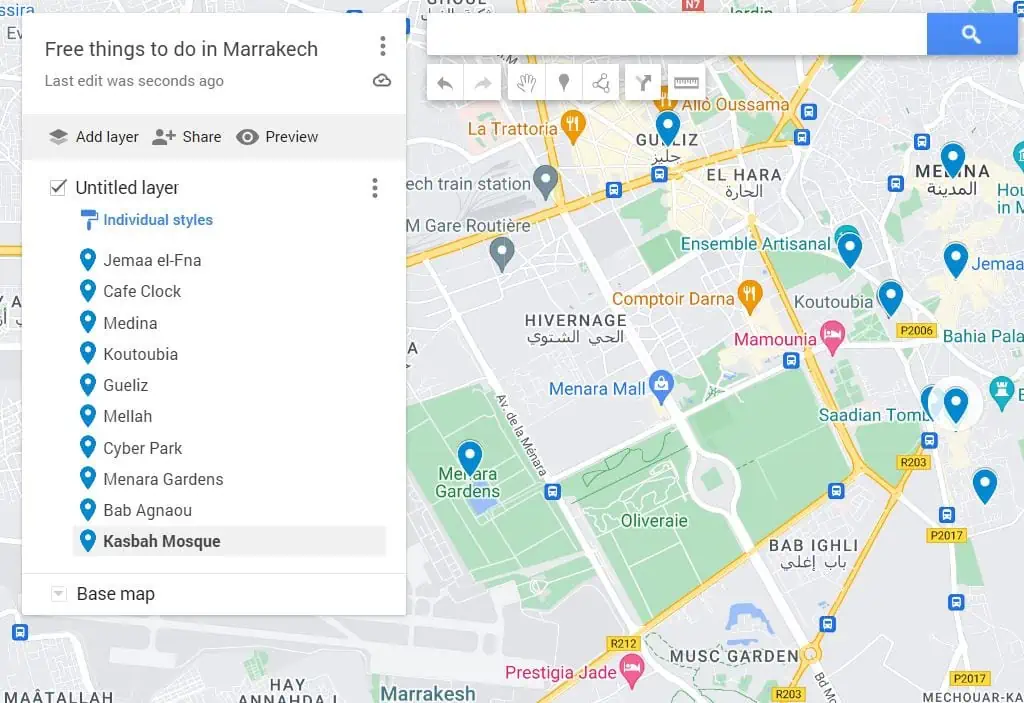 Offline Map Marrakech 17 Best Free Things To Do In Marrakech in 2024 + Local Tips