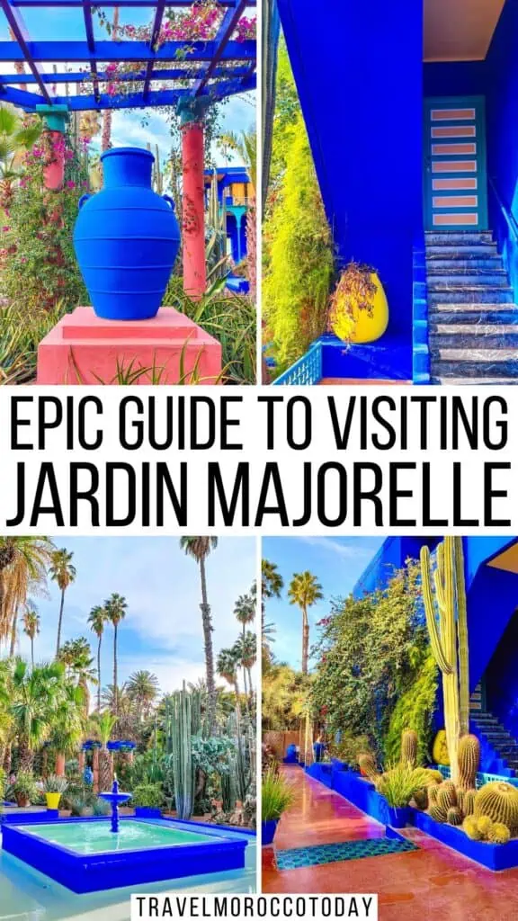 visiting Jardin Majorelle